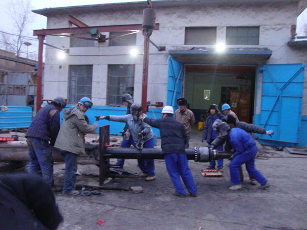 立磨选粉机轴磨损