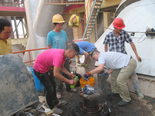 键槽滚键现场修复