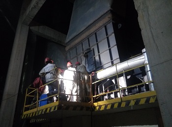 风机轴承位磨损修复