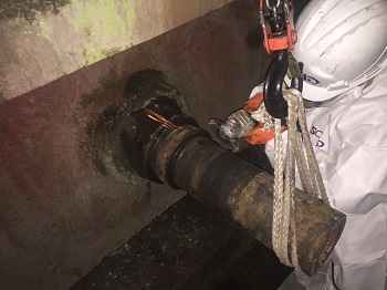 纸机烘缸轴头磨损在线修复