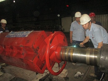 电机轴密封位磨损现场修复技术