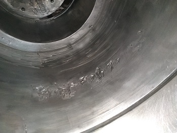 烧结机大齿轮孔磨损现场快速修复