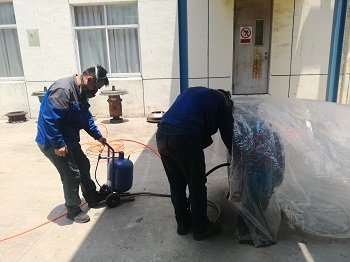 化工企业四台脱硫泵腐蚀磨损采用索