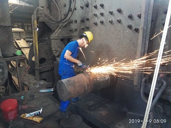 破碎机转子轴磨损采用索雷技术快速