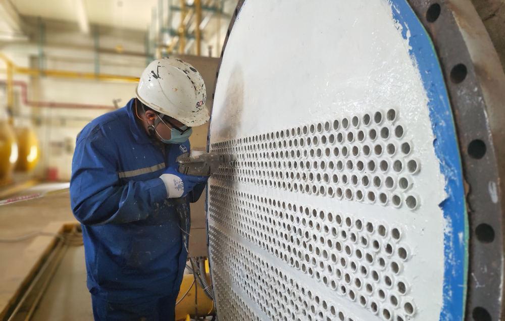 换热器管板防腐保护