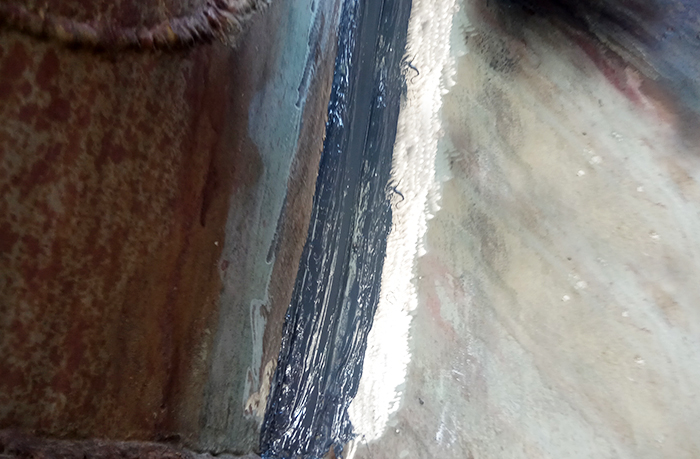 金属焊缝（常温）堵漏治理ag真人官方网的解决方案