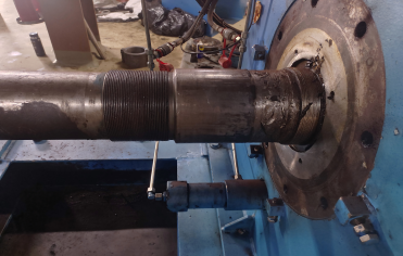 压榨机主轴磨损，原来是靠这门技术