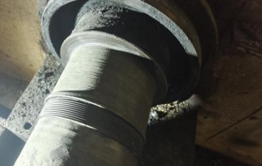 快来看！干燥机轴磨损后是这么修的