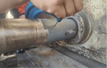 分步骤告诉你风机轴轴承位磨损修复