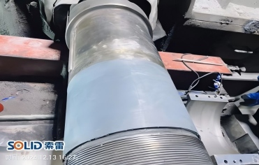 破碎机轴承位磨损修复出妙招，轻松