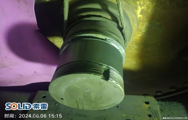 修复烘缸轴承位磨损，索雷工业在行