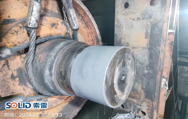 谁知道改向滚筒轴修复用什么技术？